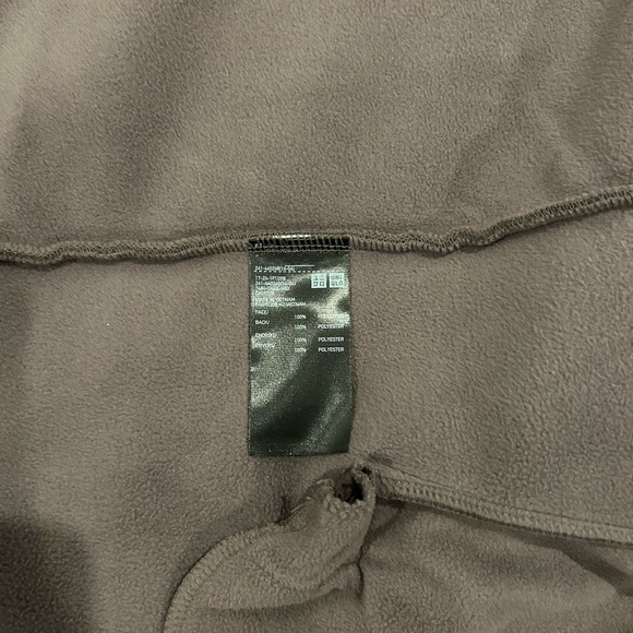 Uniqlo: PILE-LINED FLEECE TAILORED COAT - Picture 10 of 11